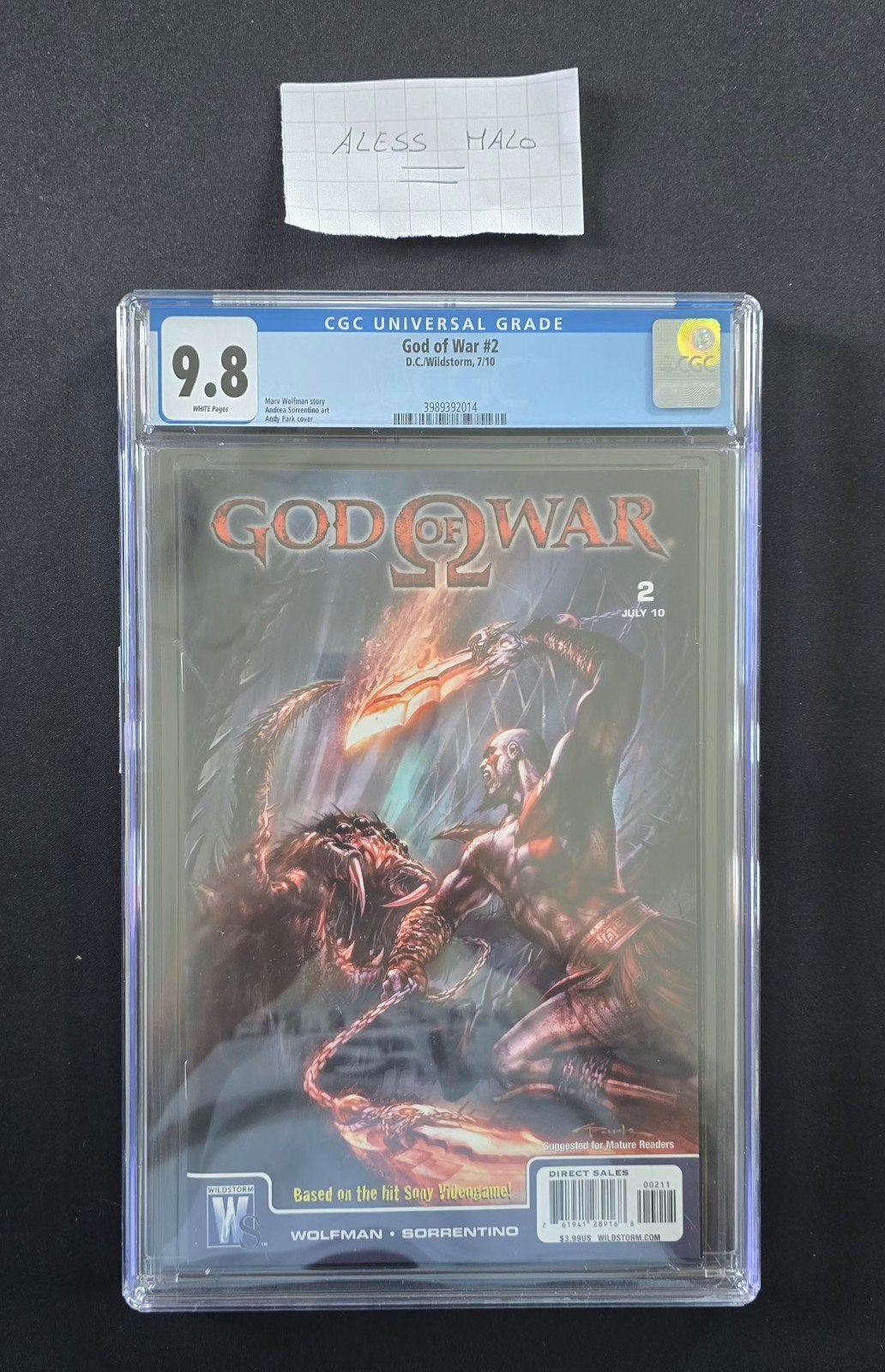 4 Gor Of War strips met CGC-classificatie, Boeken, Strips | Comics, Meerdere comics, Ophalen of Verzenden, Nieuw, Amerika