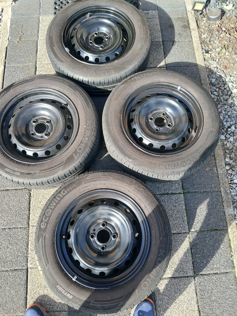 Stalen velgen, Auto-onderdelen, Ophalen, Gebruikt, Zomerbanden, Velg(en)