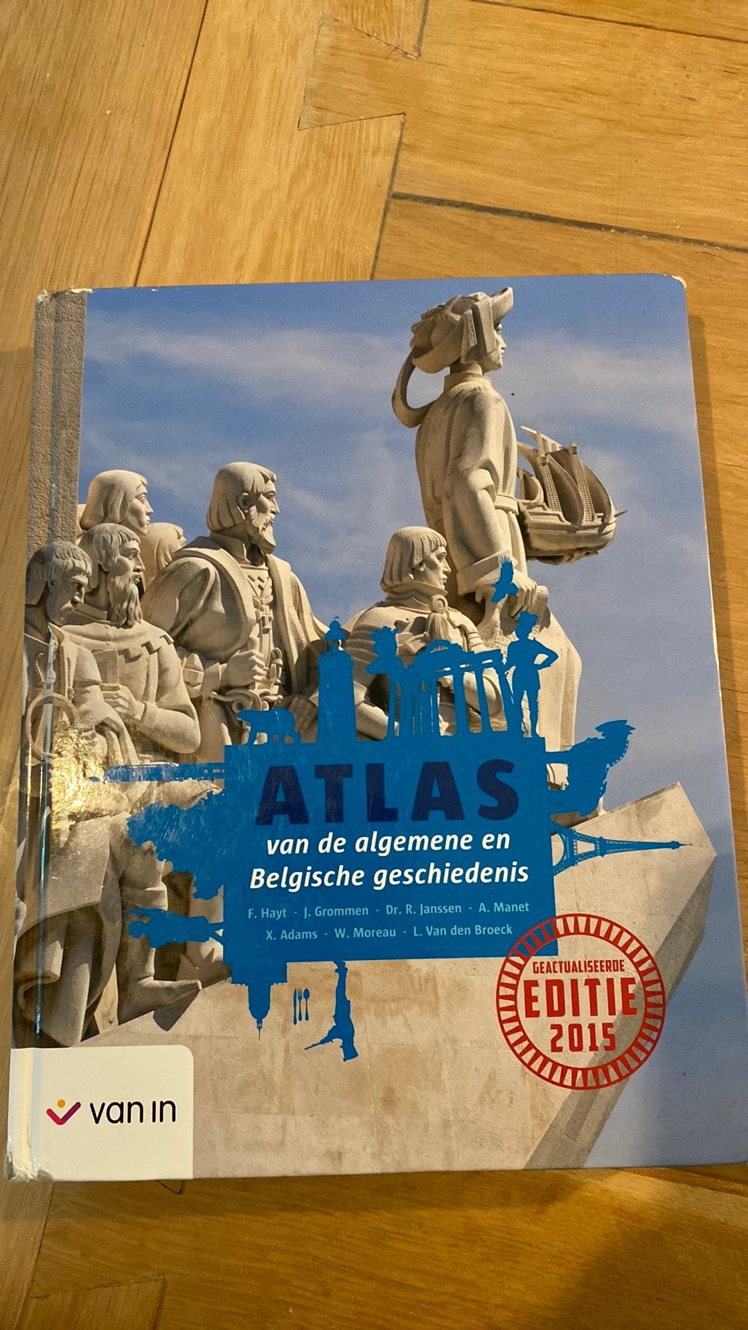 Atlas van de algemene en Belgische geschiedenis 2015 2x, Boeken, Ophalen of Verzenden, Zo goed als nieuw, ASO, Geschiedenis