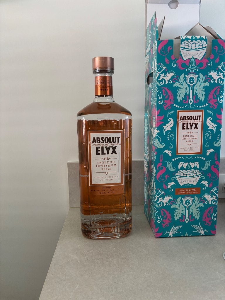 Absolut Elyx 4,5L, Ophalen, Nieuw, Overige gebieden, Overige typen