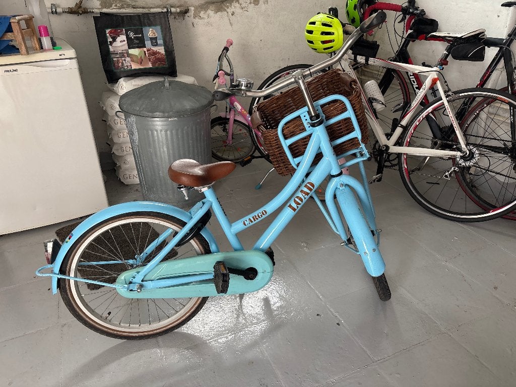 meisjesfiets, Fietsen en Brommers, Ophalen, Zo goed als nieuw, Terugtraprem, 20 inch