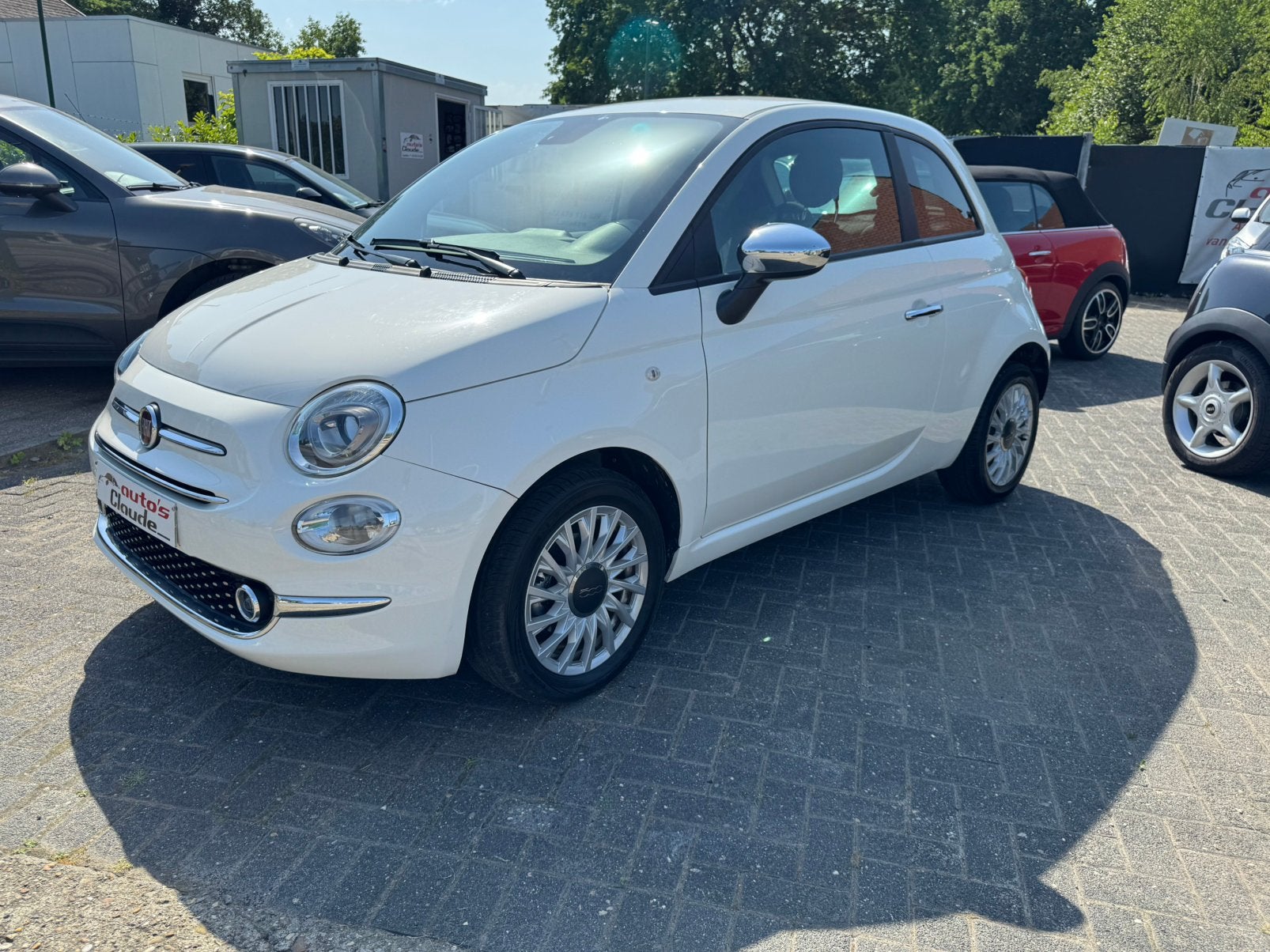 Fiat 500 hybride, Auto's, Fiat, Bedrijf, Te koop, ABS, Adaptieve lichten, Airbags, Airconditioning, Apple Carplay, Bluetooth, Bochtverlichting