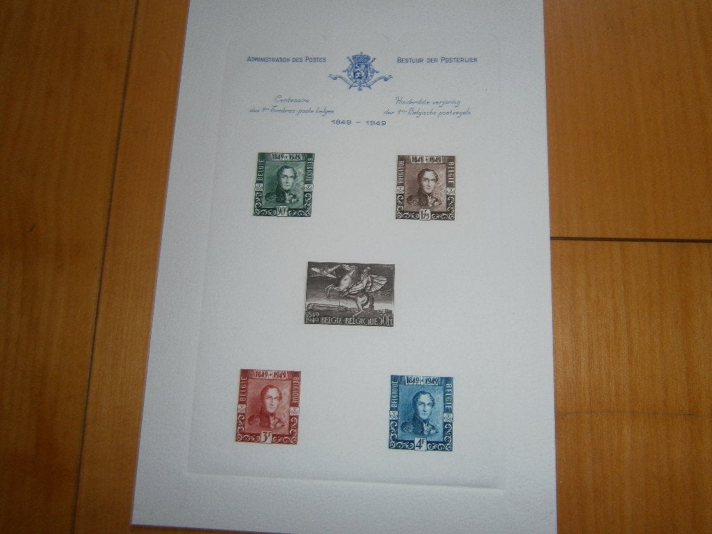 TIMBRES DE BELGIQUE, Timbres & Monnaies, Envoi