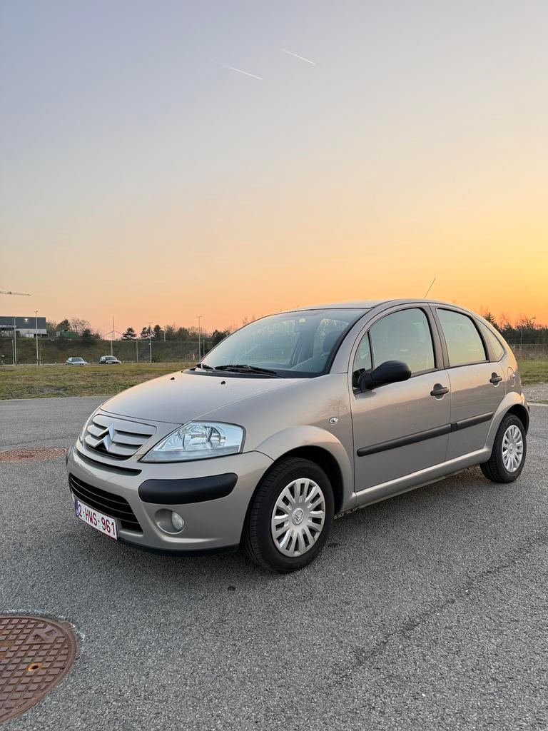 Citroën C3, Auto's, Citroën, Voorwielaandrijving, Stof, Zwart, Beige