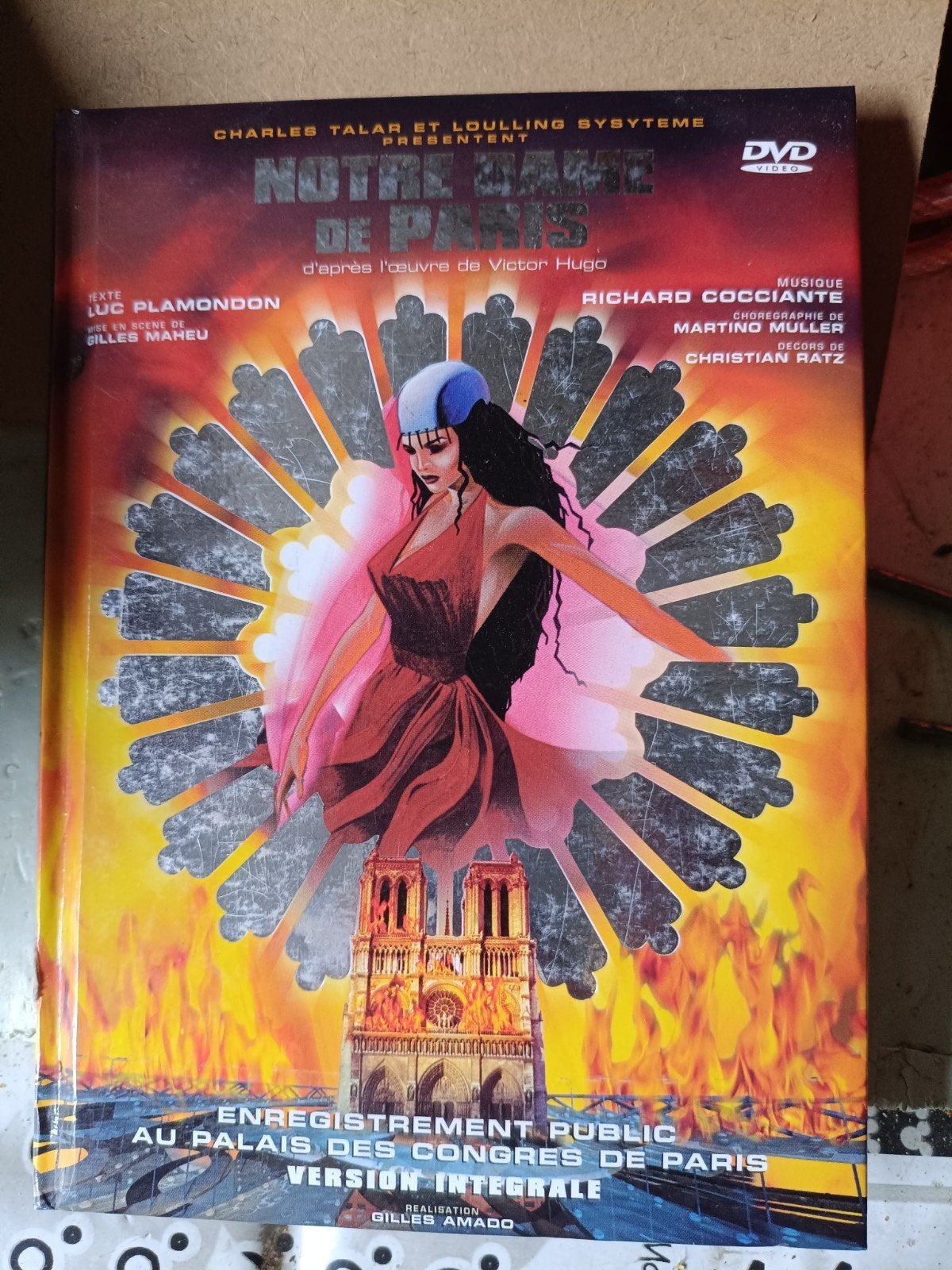 DVD. Original notre dame de Paris
