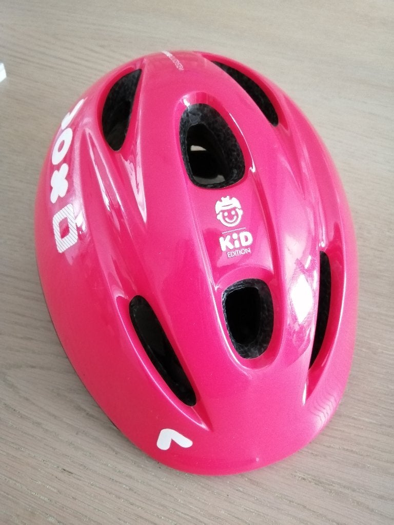 kinder B TWIN fietshelm 52 - 56 cm, Ophalen of Verzenden, Zo goed als nieuw, Meisje, B'twin