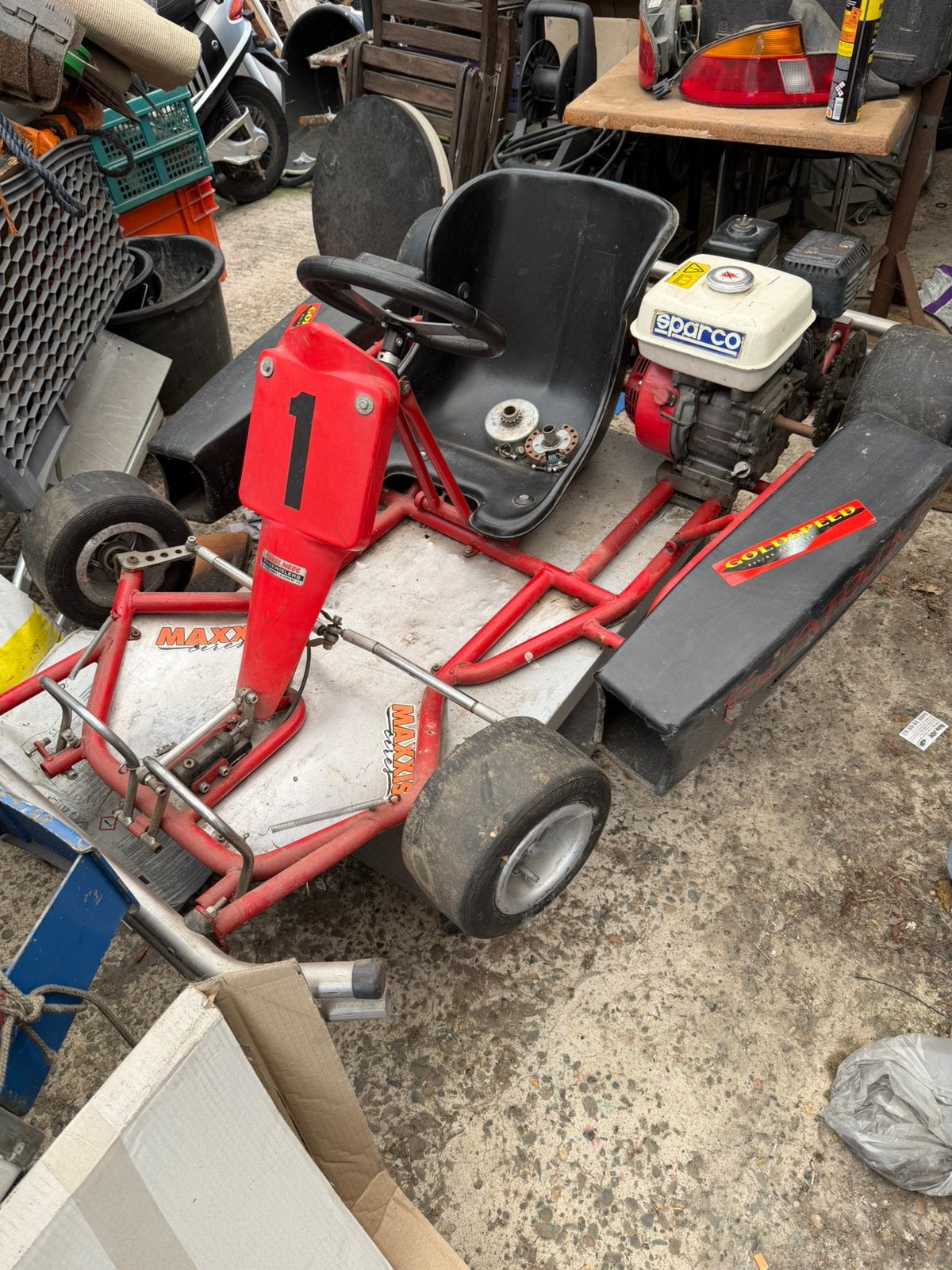 Kart honda gx 160, Ophalen, Gebruikt, Kart