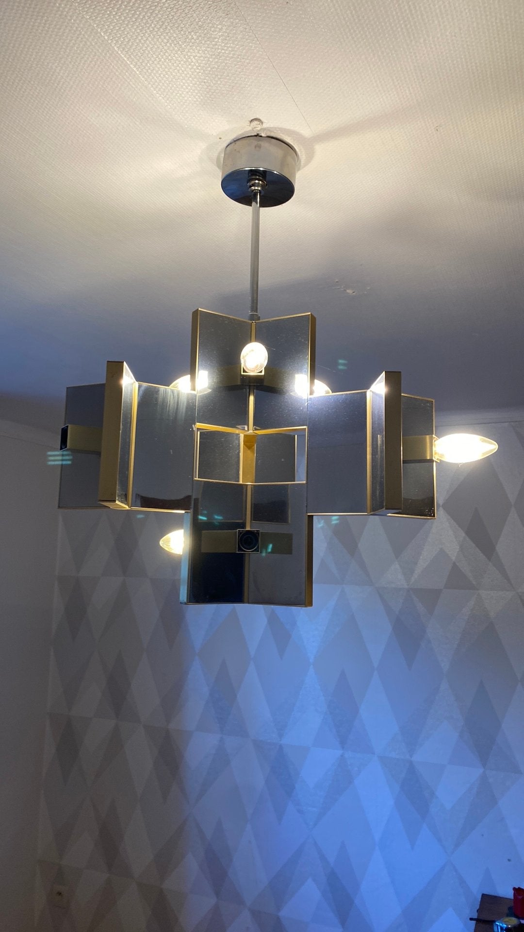 Sciolari années 70, Maison & Meubles, Lampes | Suspensions, Enlèvement, Comme neuf