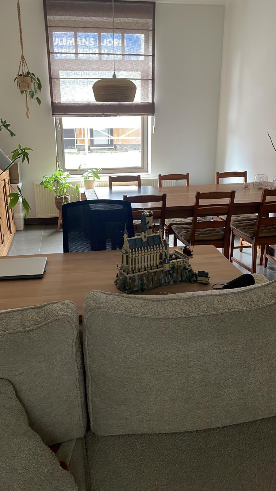 Tafel in teak te koop, Ophalen
