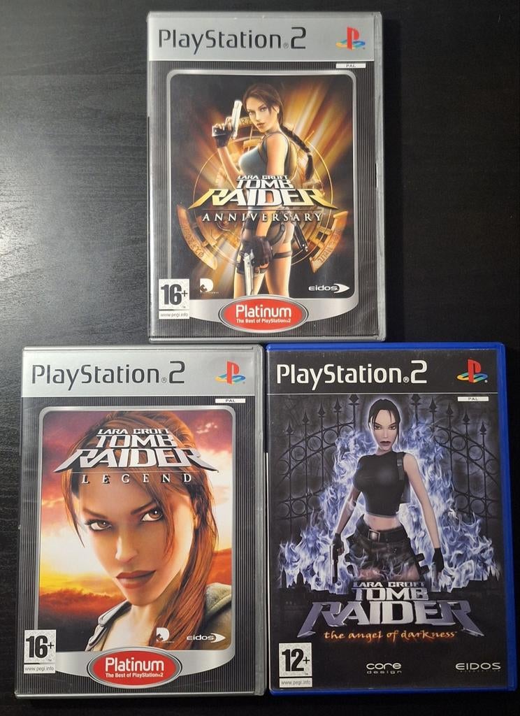 Pack Tomb Raider pour PS2 (3 jeux) : Anniversary, Legend, An, Consoles de jeu & Jeux vidéo, Enlèvement ou Envoi