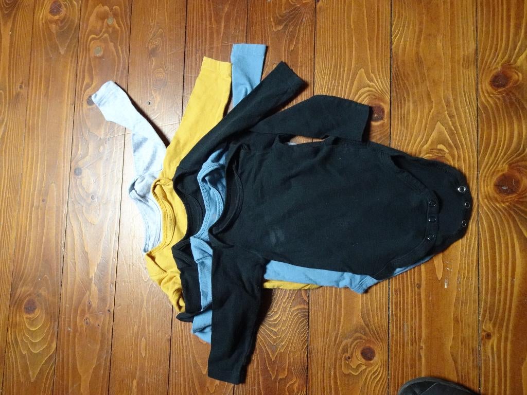 6 Rompertjes (Hema) Maat 62-68, Kinderen en Baby's, Babykleding | Maat 62, Zo goed als nieuw, Jongetje of Meisje, Pakje, Ophalen of Verzenden