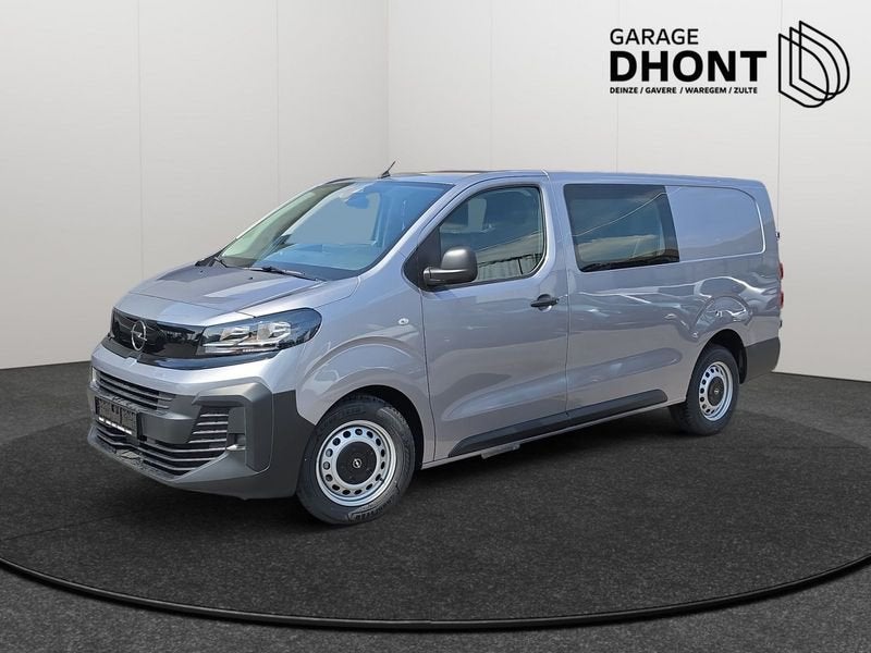 Opel Vivaro L3 Dubbele Cabine - 2.2 Diesel - Manueel - 150PK, Auto's, Opel, Voorwielaandrijving, Stof, Vivaro, 4 cilinders