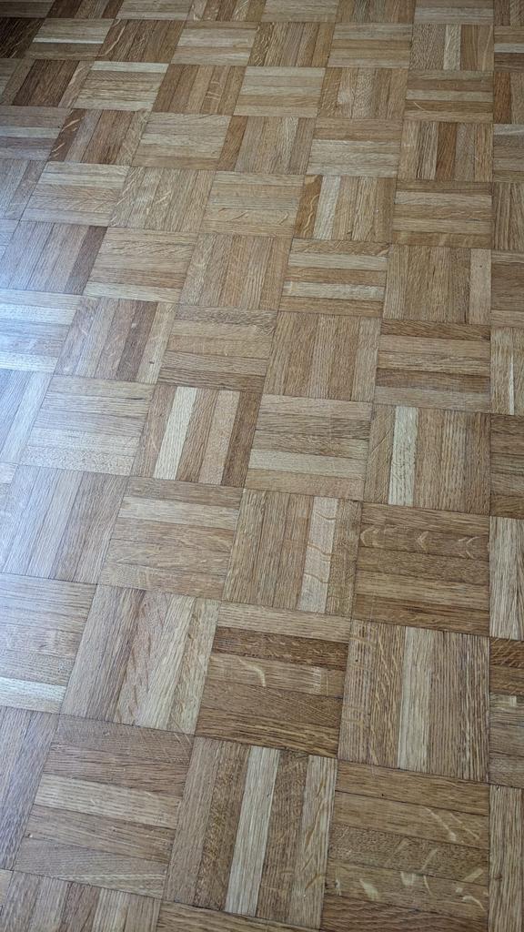 Parket eiken mozaïek, Gebruikt, 10 m² of meer, Hout, Ophalen