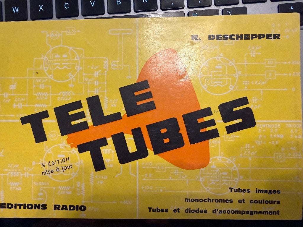 TELE-TUBES, Deschepper, 7ème édition mise à jour (1973), Envoi