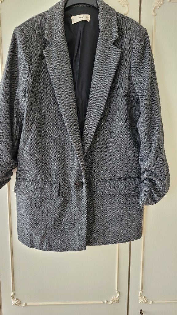 veste dame taille M, Ophalen of Verzenden, Gedragen, Maat 38/40 (M), Grijs