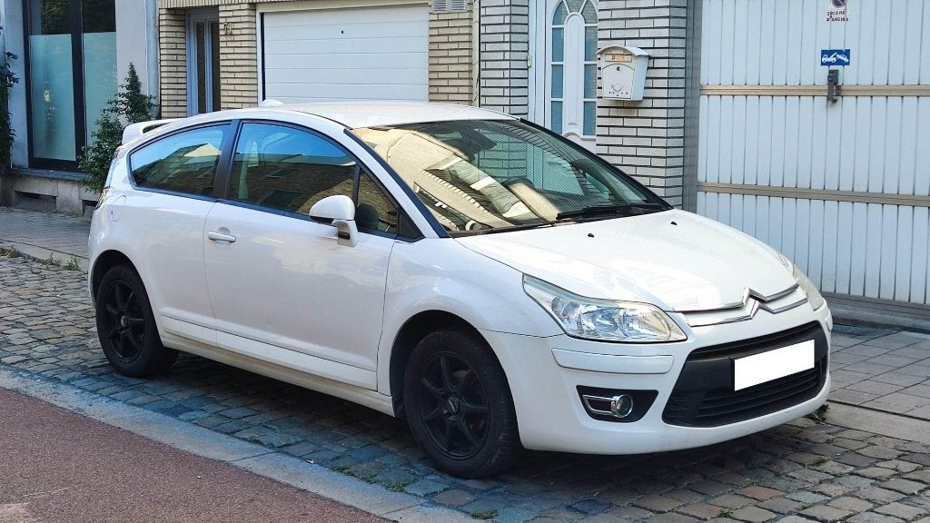 2009 Citroën C4 1.6 benzine, Auto's, Citroën, Voorwielaandrijving, Wit, Particulier, Euro 4