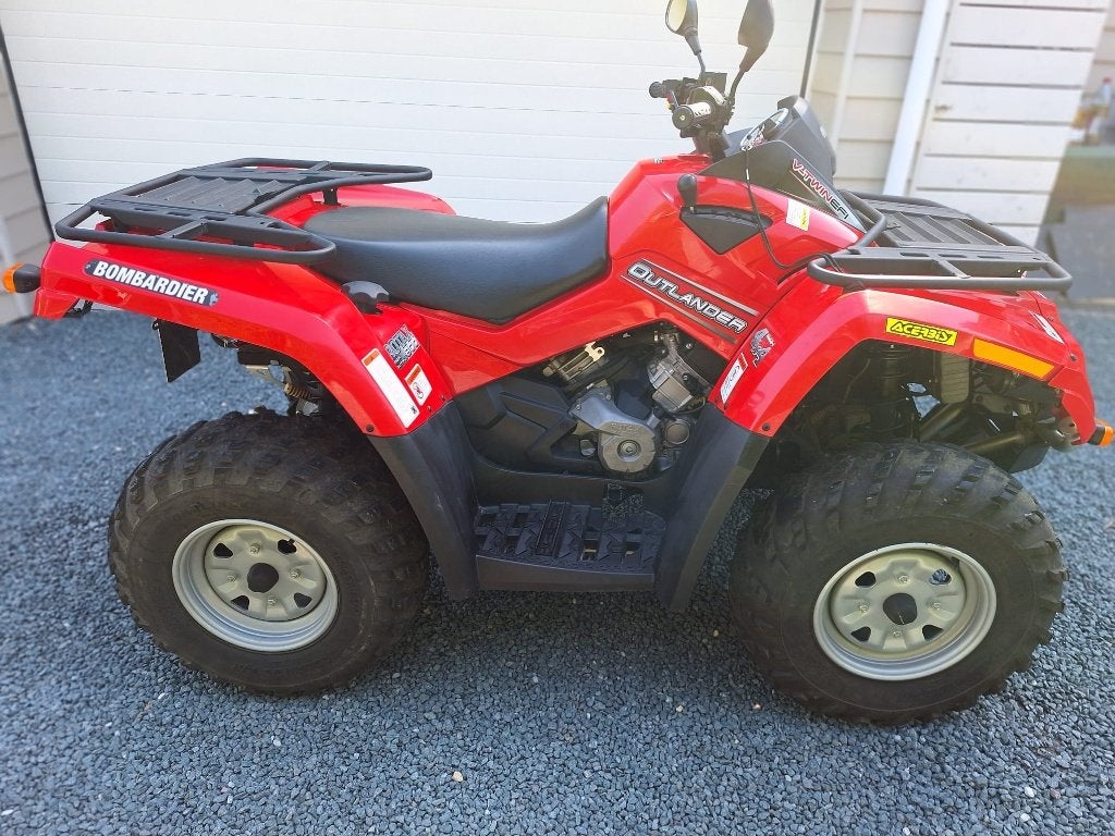 quad bombardier 800 als nieuw, Motoren, 2 cilinders, 800 cc