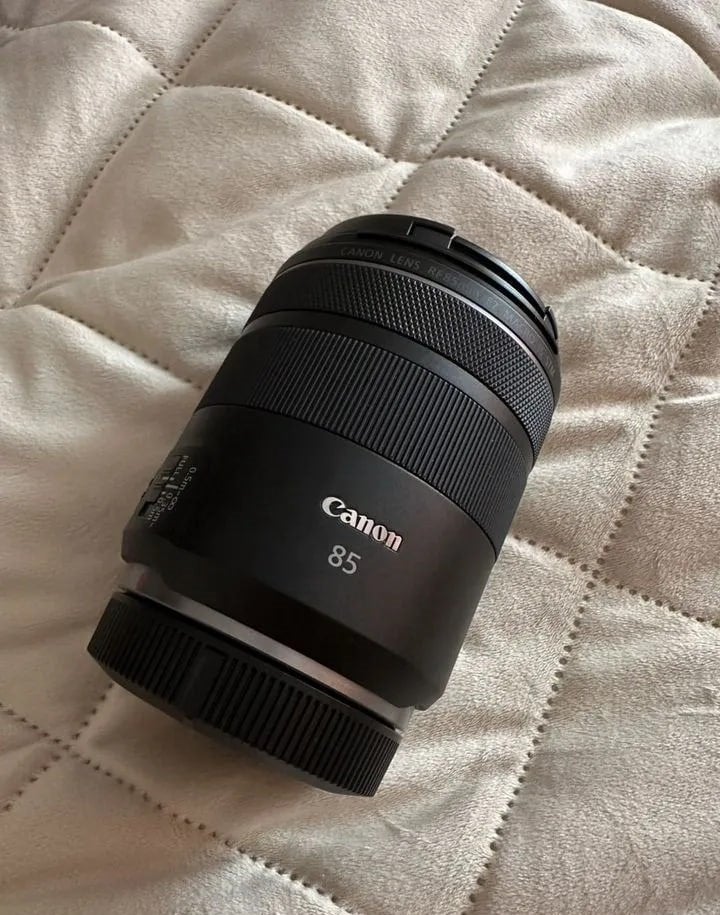 La macro Canon RF 85mm f 2 est stupide, TV, Hi-fi & Vidéo, Filtre inclus, Canon RF, Comme neuf, Canon