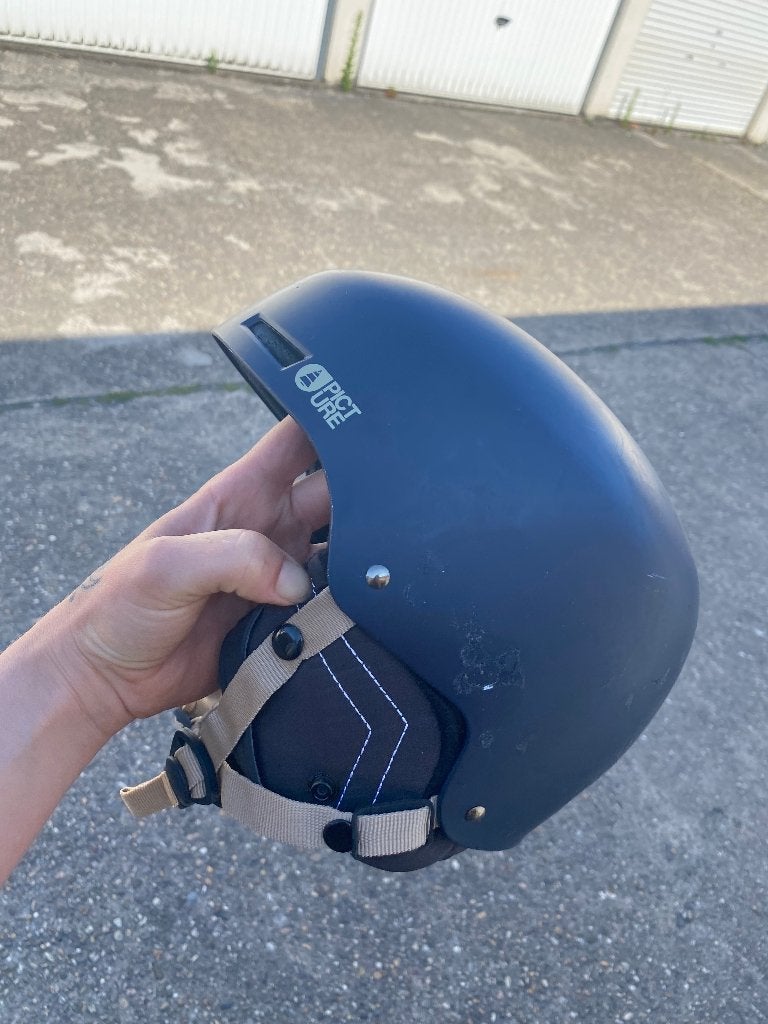 Snowboard Helm Picture size M, Sport en Fitness, Ophalen, Gebruikt, Helm of Bescherming