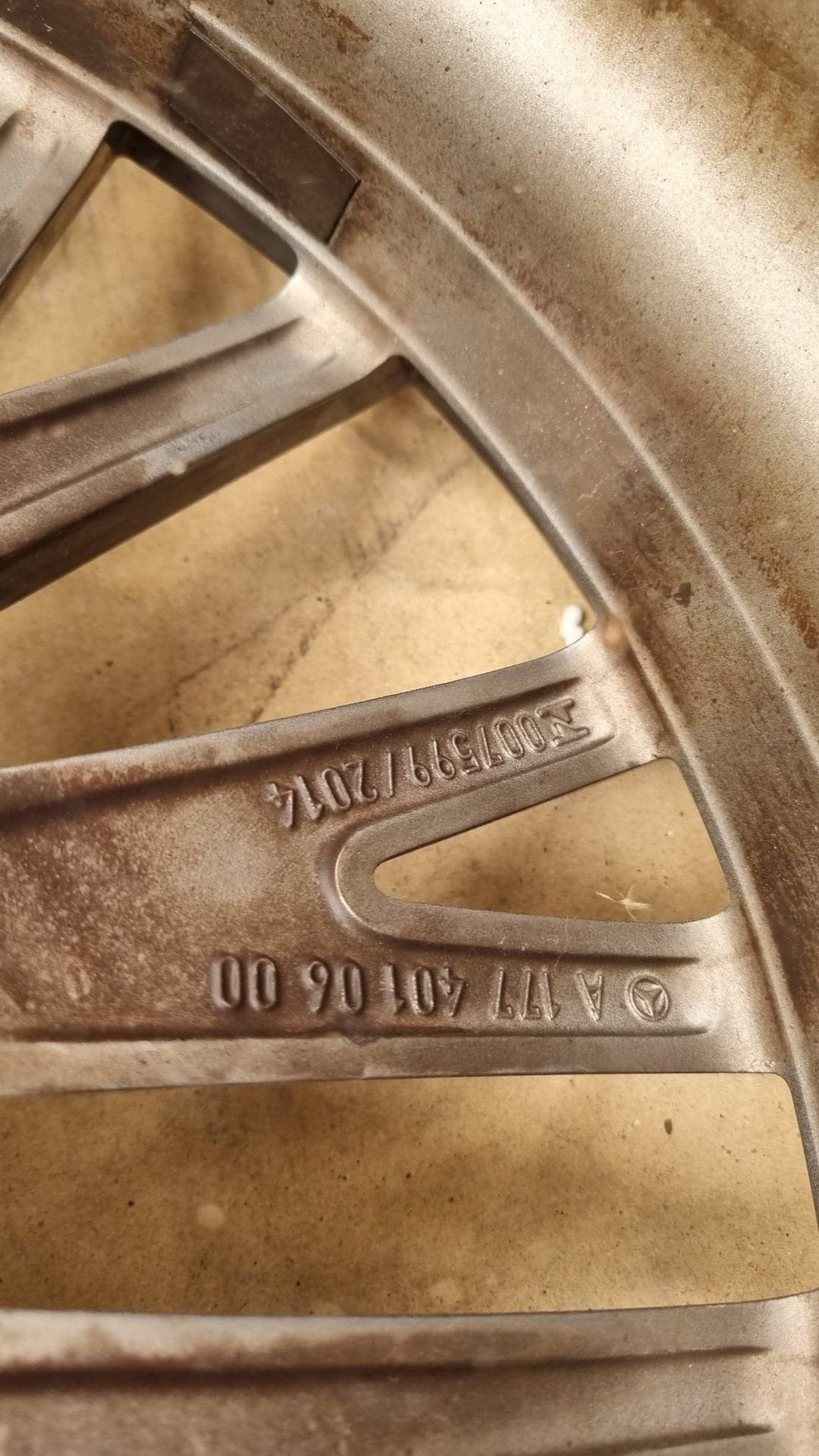 VELG MERCEDES A B CLA KLASSE ORIGINEEL A1774010600, Gebruikt, -, Ophalen of Verzenden, -
