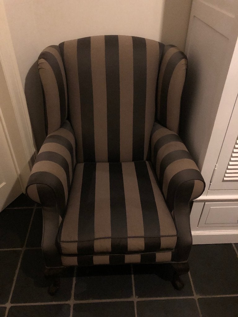 Fauteuil incl. Voetenbankje, Flamant stijl, Enlèvement, Utilisé
