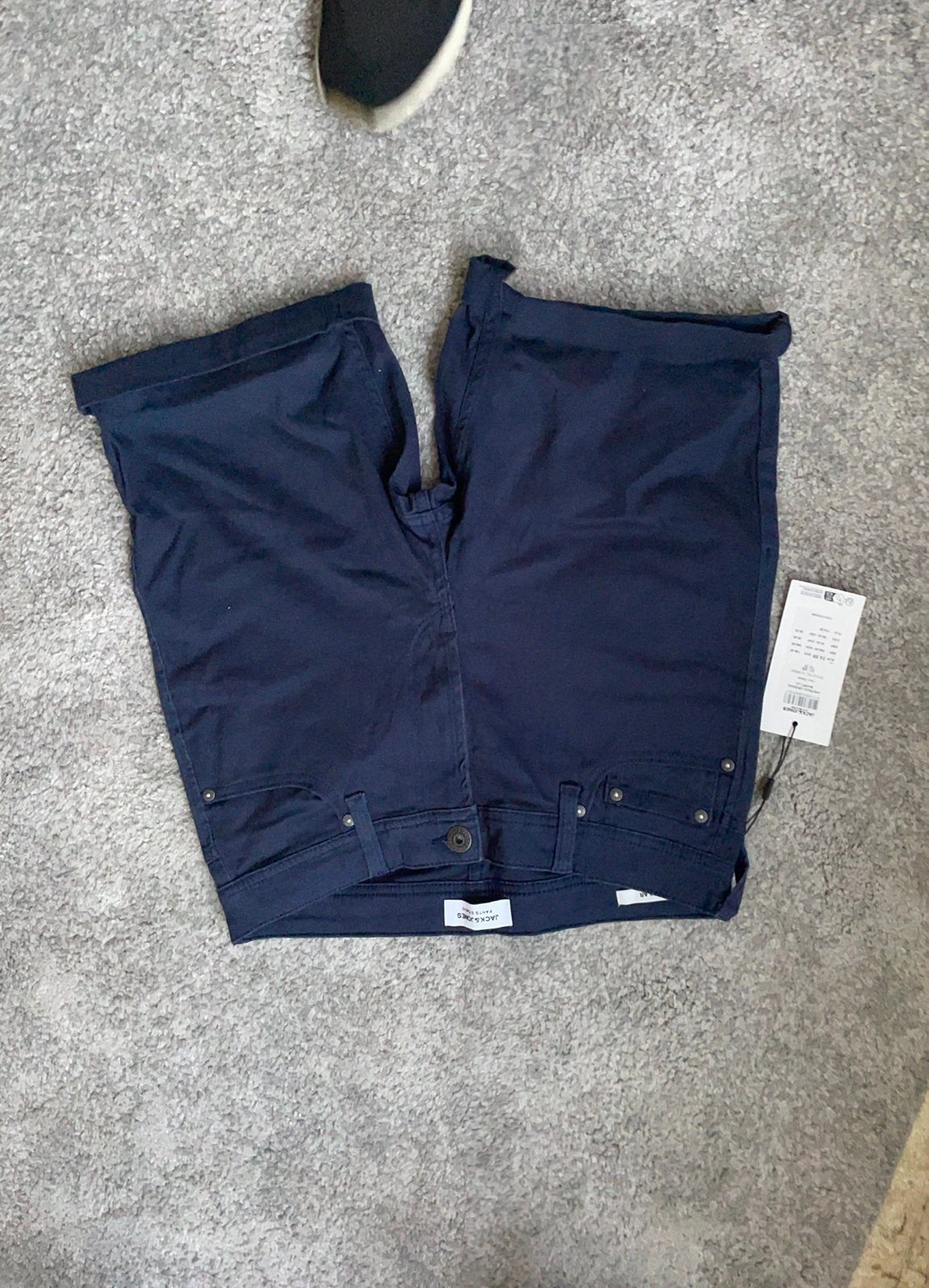 Nieuwe marineblauwe bermuda XS, Ophalen of Verzenden, Zo goed als nieuw, Maat 46 (S) of kleiner