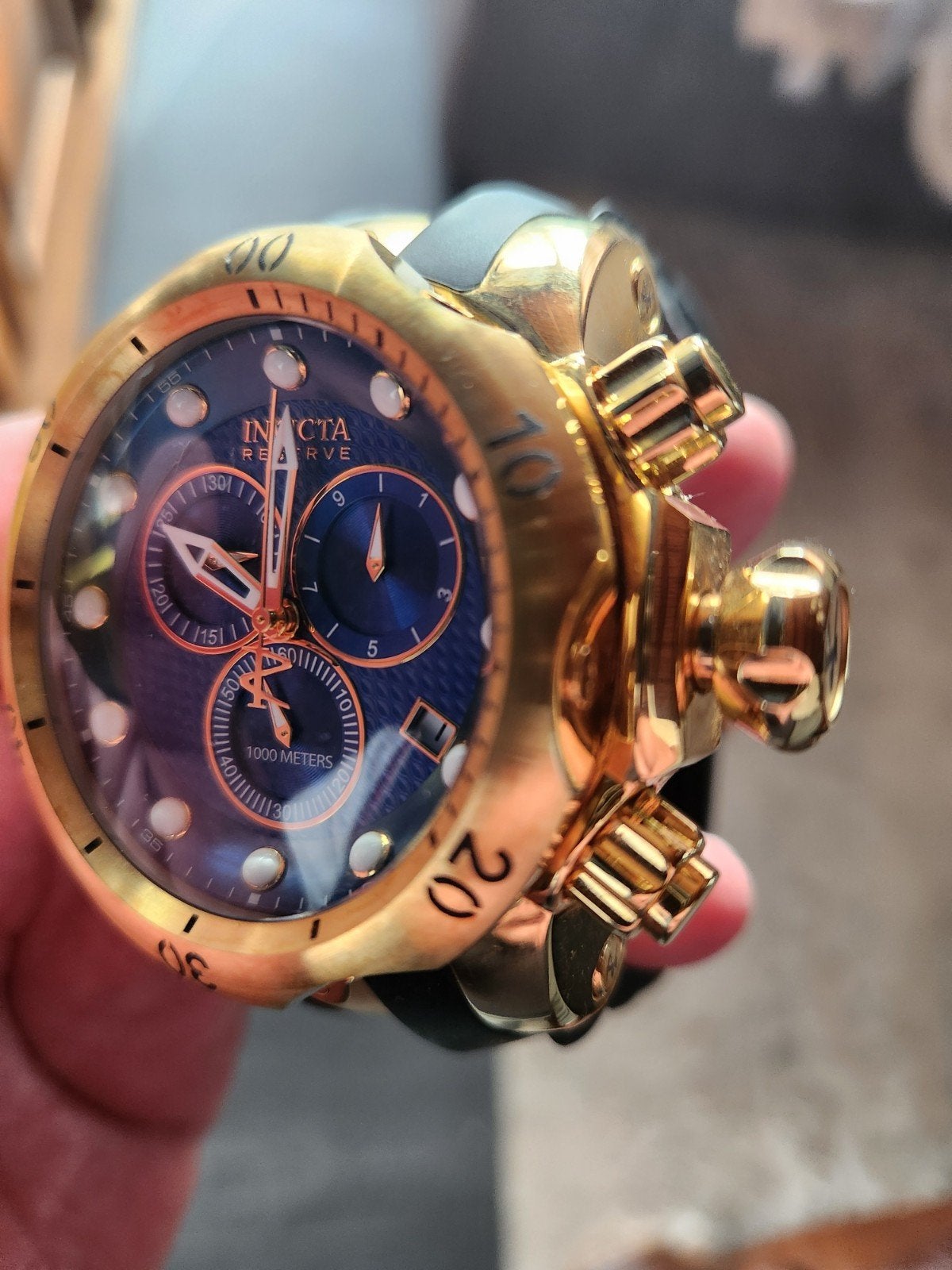 BELLE MONTRE INVICTA POUR HOMME, Enlèvement, Comme neuf, Montre-bracelet