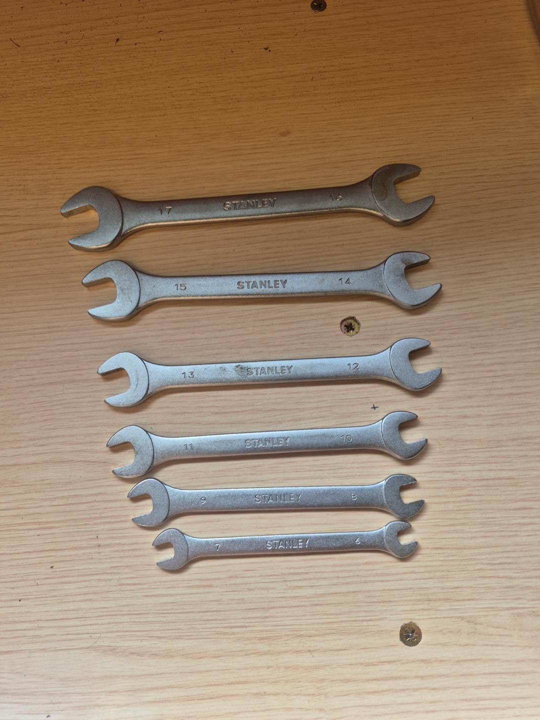 steeksleutel setje merk Stanley, Ophalen of Verzenden, Gebruikt, Gereedschapsset, Stanley