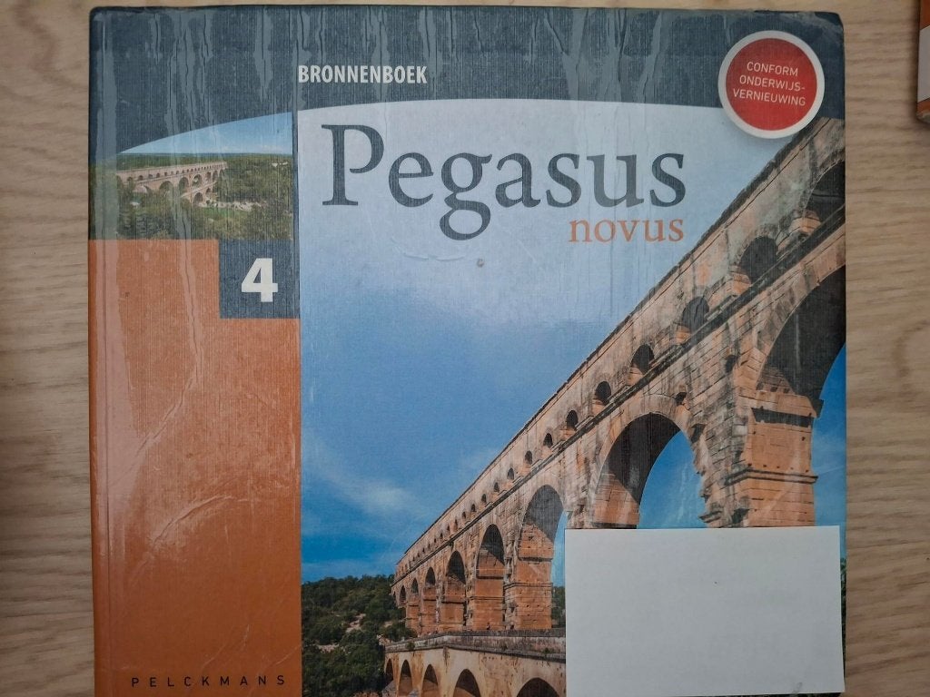 Pegasus Novus 4 bronnenboek, Pelckmans, Ophalen, Gelezen, Latijn