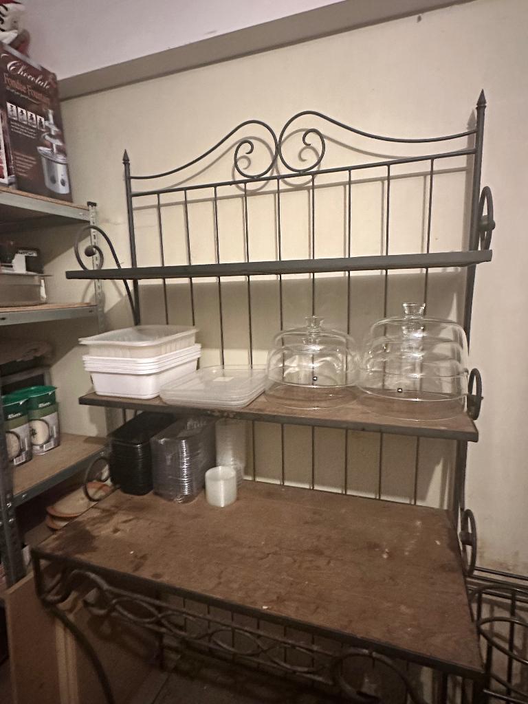 Sierrek metaal en hout, Huis en Inrichting, Ophalen, Gebruikt