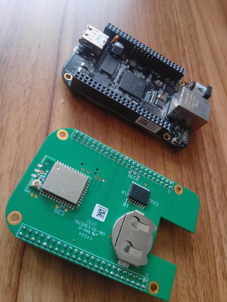 BeagleBone Black - Rev. D - 4GB Flash + wifi kaart, Ophalen of Verzenden