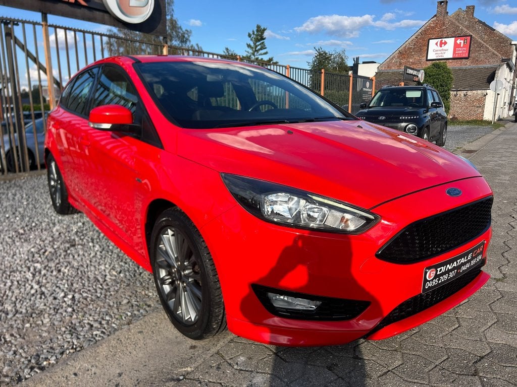 Ford Focus 1.0 EcoBoost - ST-Line - 1e eigenaar, Auto's, Stof, 1280 kg, Bedrijf, 5 deurs