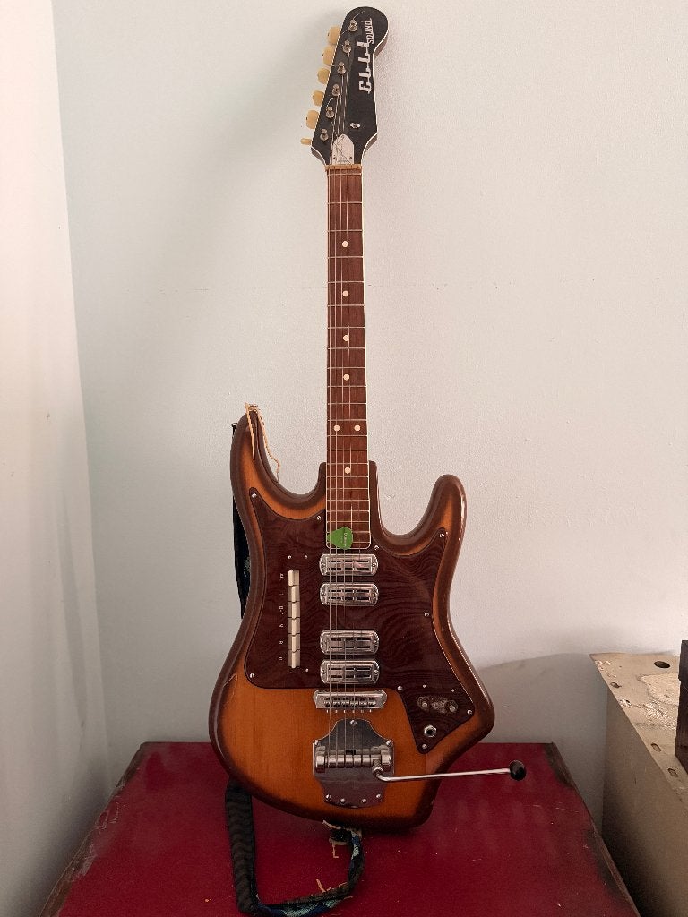 Guitare électrique vintage Crucianelli Elli-Sound, Enlèvement, Utilisé, Guitare électrique