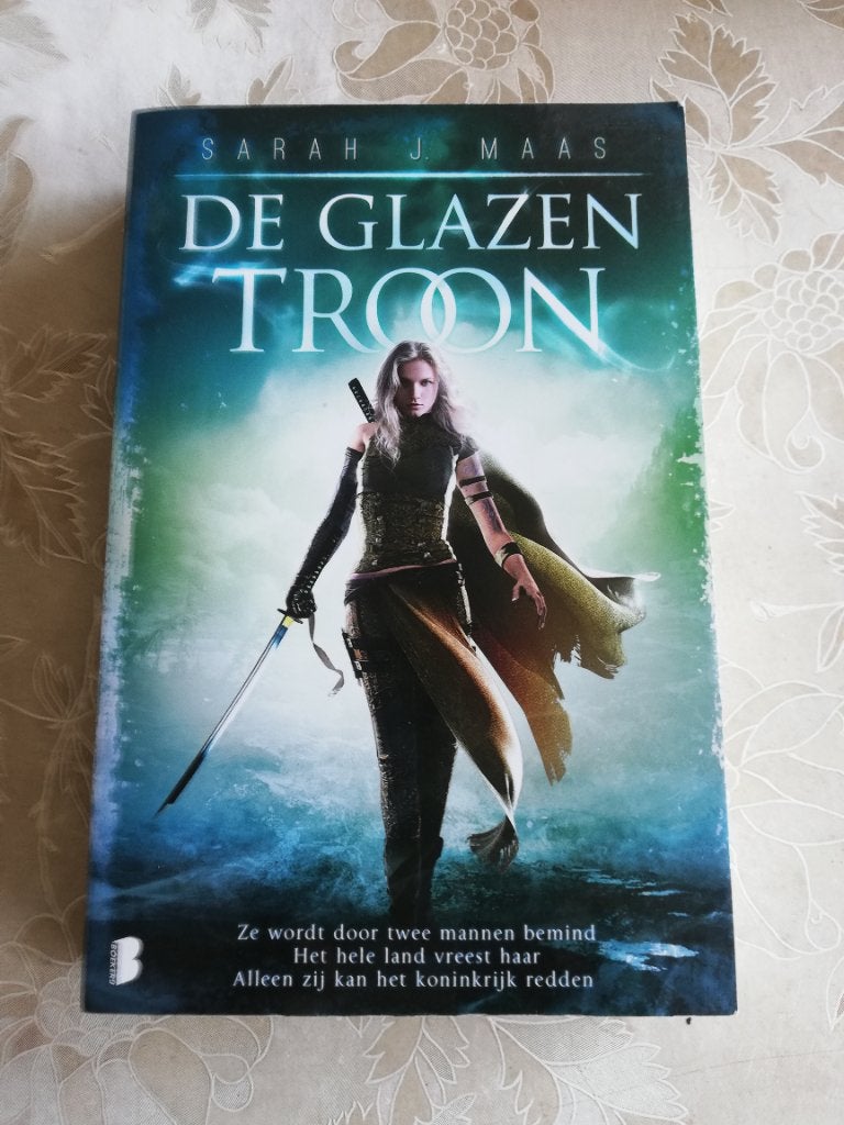 de glazen troon sarah j maas, Livres, Fantastique, Enlèvement ou Envoi, Comme neuf, Sarah J. Maas