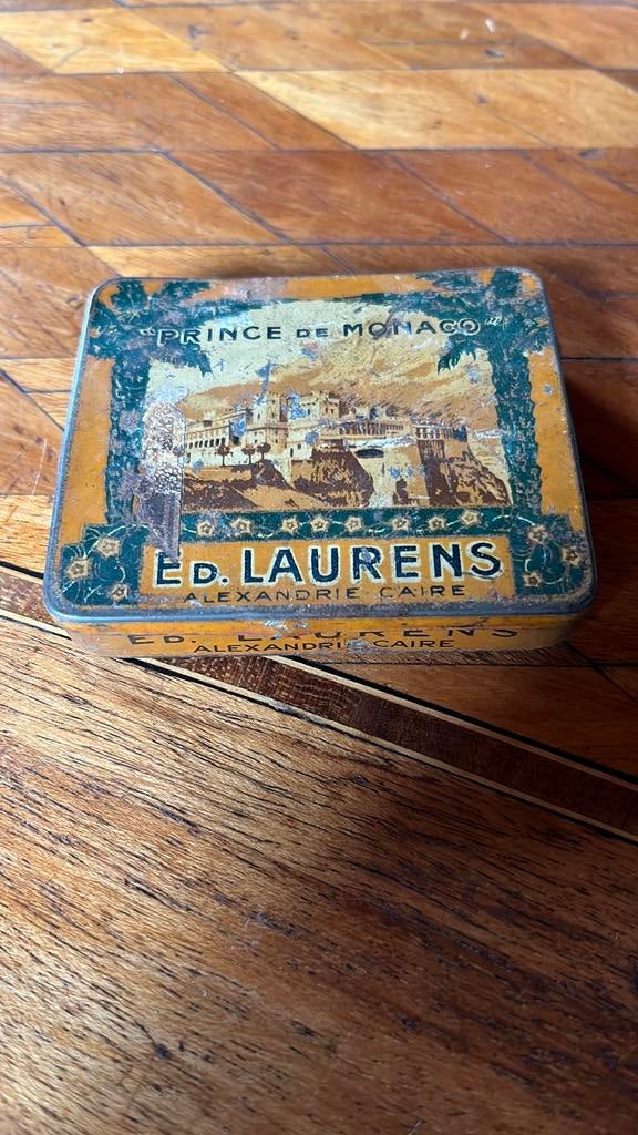 Ancienne boîte en métal ed laurens, Verzamelen, Ophalen of Verzenden, Zo goed als nieuw
