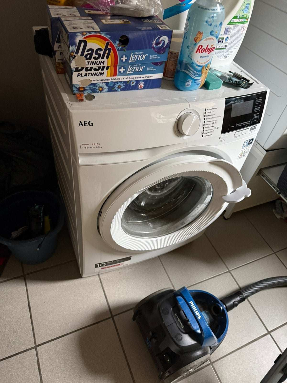 Aeg wasmachine 7000series, 6 à 8 kg, Comme neuf, Chargeur frontal, Enlèvement