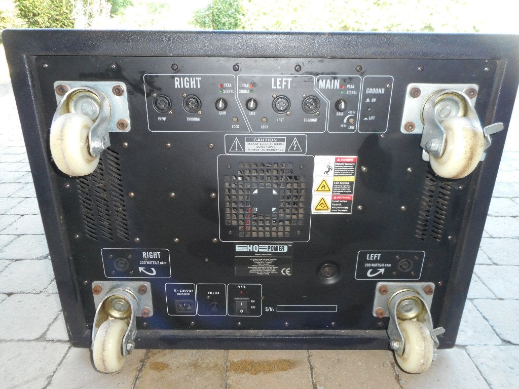 ZWARE BASSWOOFER VOOR DJ, Musique & Instruments, DJ sets & Platines, Enlèvement, Utilisé, DJ-Set, Autres marques