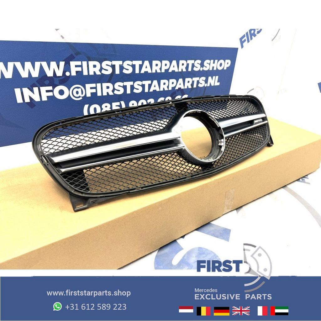 W156 GRIL Originele complete GLA45 AMG GRILLE + LOGO  Voor M, Auto-onderdelen, Gebruikt, -, Ophalen of Verzenden, -