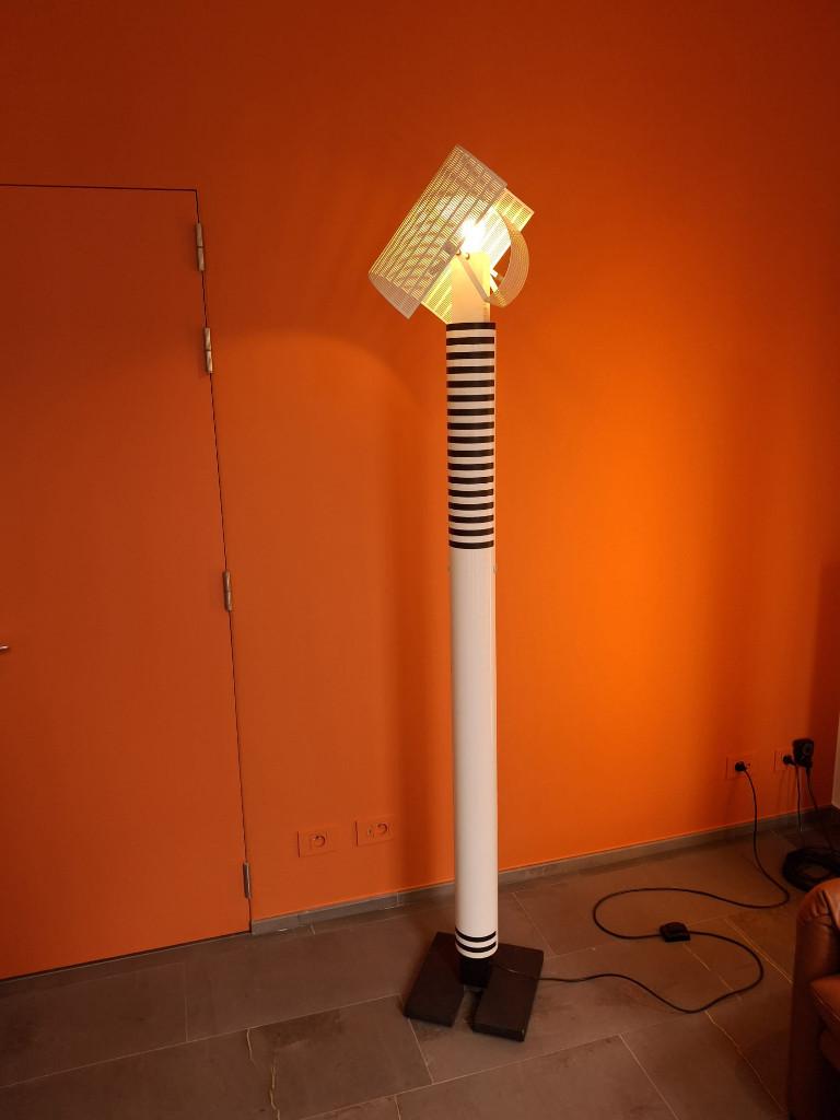 Artemide Shogun Terra staande lamp 198 cm, Huis en Inrichting, Lampen | Vloerlampen, Ophalen, Gebruikt, Metaal, 150 tot 200 cm