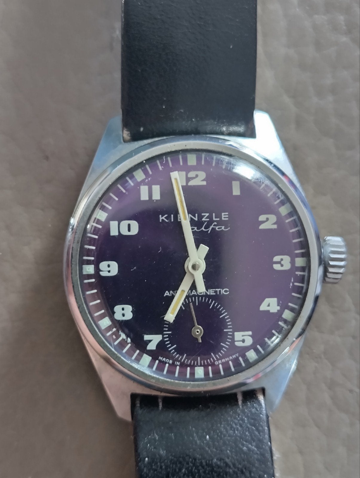 Montre Keinzle Alfa Antimagnetic Militaire, Bijoux, Sacs & Beauté, Montres | Hommes, Montre-bracelet, Autres marques, Enlèvement ou Envoi
