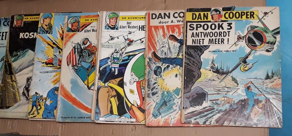 oude Dan Cooper strips, Plusieurs BD, Enlèvement ou Envoi