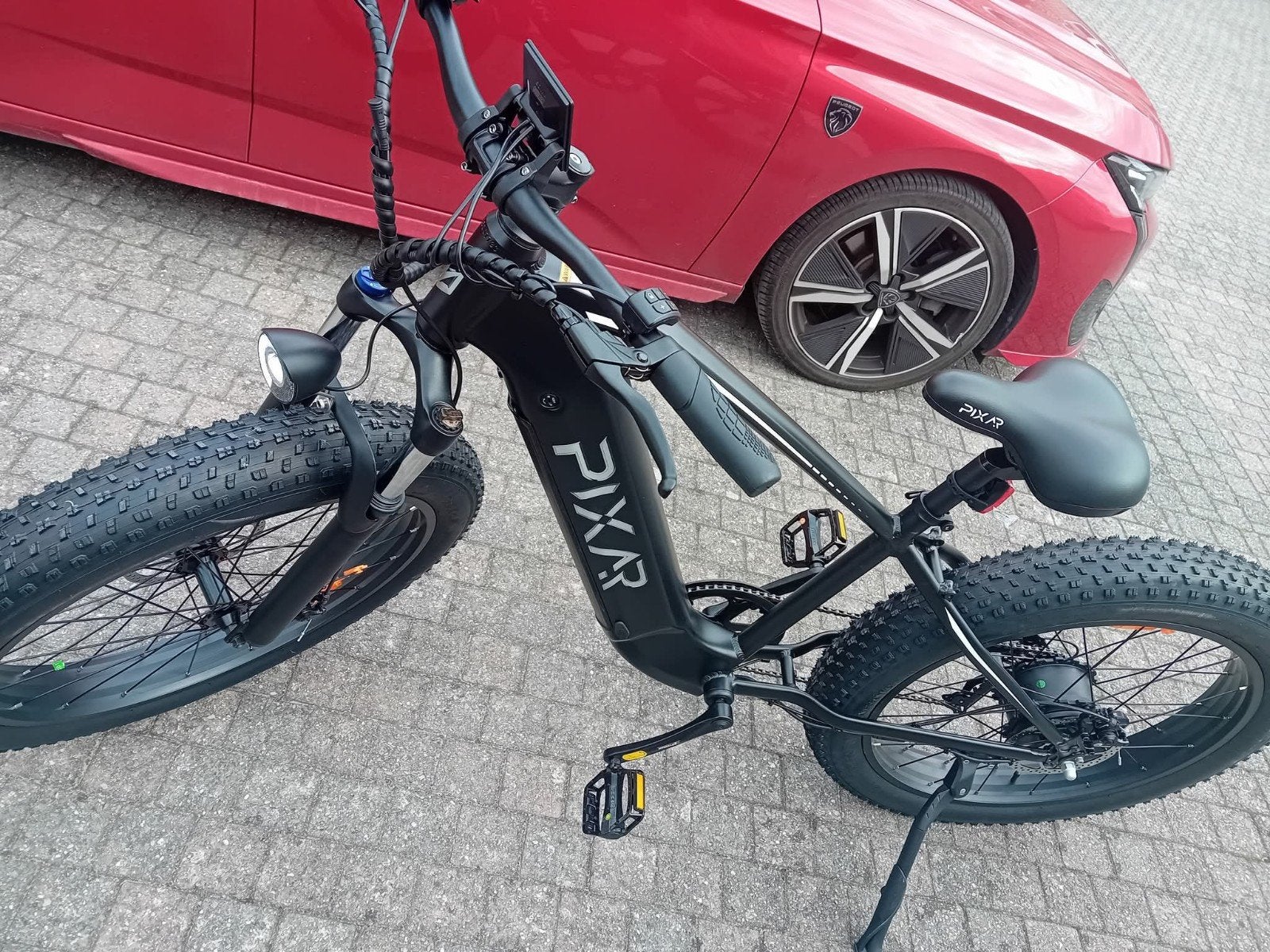 Pixar elektrische fiets met dikke banden, NIEUW!, Fietsen en Brommers, Elektrische fietsen, Ophalen