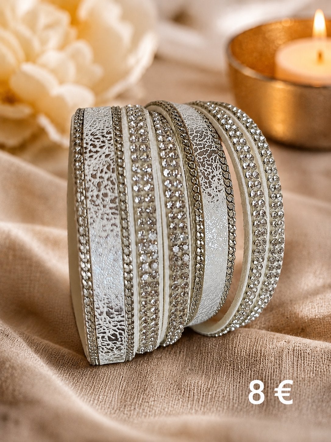 Deux magnifiques bracelets neufs – jamais portés, Bijoux, Sacs & Beauté, Bracelets, Enlèvement, Comme neuf