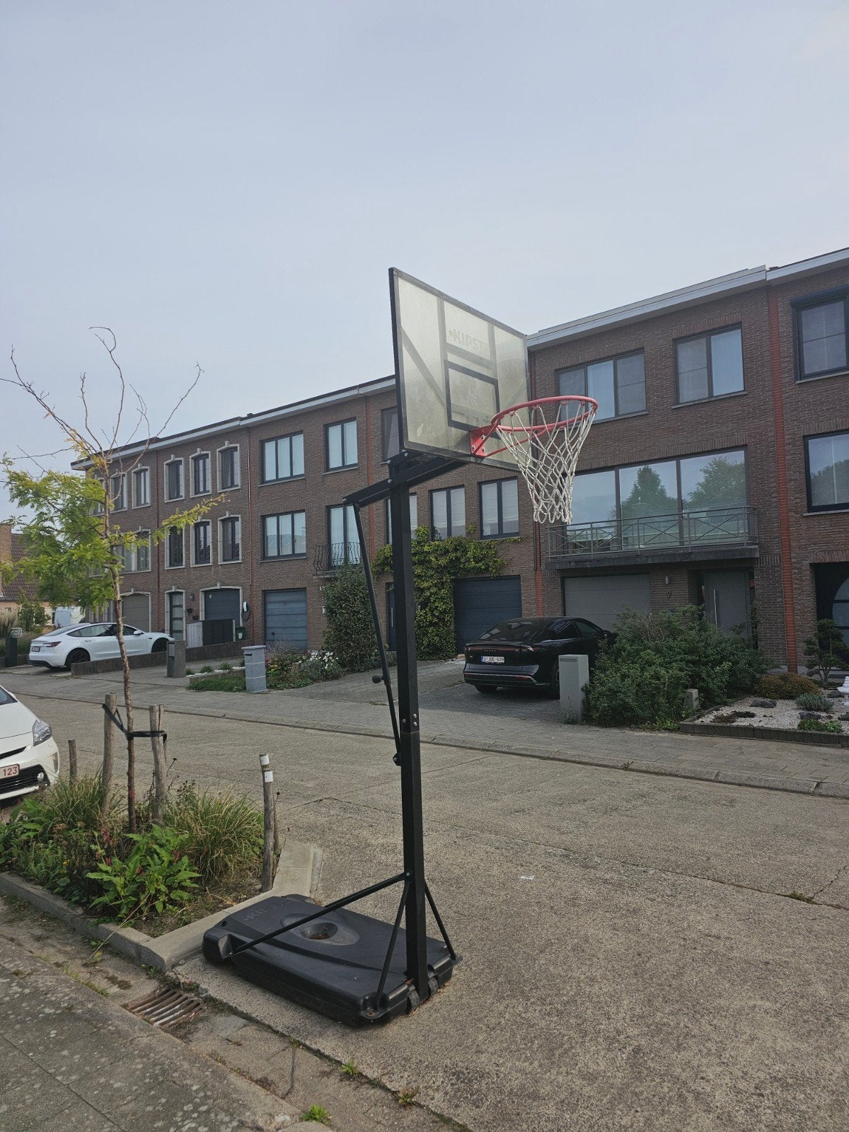 Basketbalpaal op voet B700 Dunk uitstekend bord verstelbaar, Sport en Fitness, Ophalen, Gebruikt, Ring, Bord of Paal