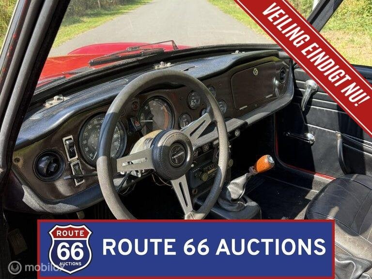 Triumph TR6 | 1969 | Route 66 Auctions, Autos, Achat, Entreprise, Boîte manuelle, Triumph