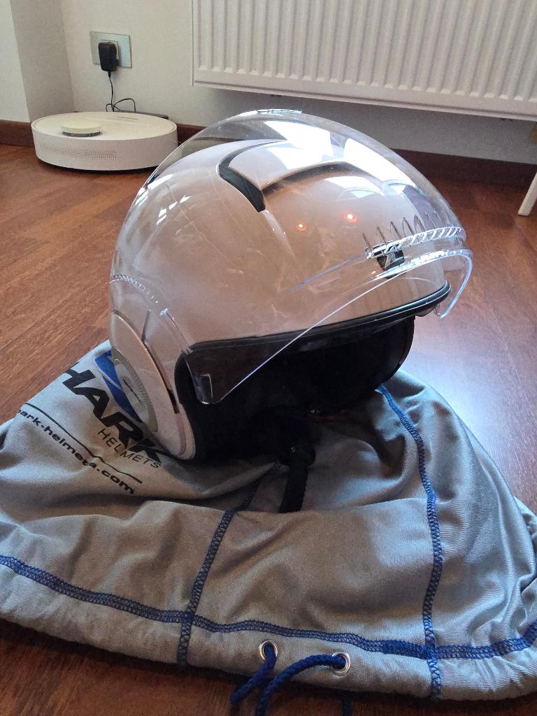 Shark Nano Blank - Roze Motorhelm, Motoren, Kleding | Motorhelmen, Ophalen, M, Shark, Nieuw zonder kaartje