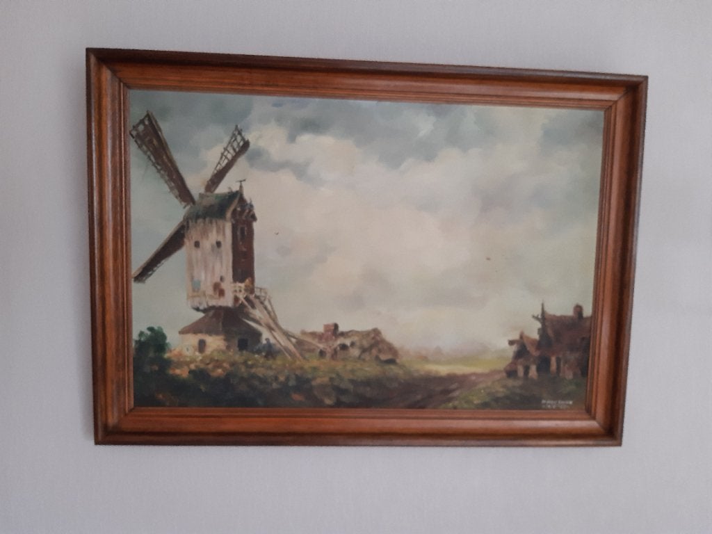 4 schilderijen Lucien De Pauw, Ophalen