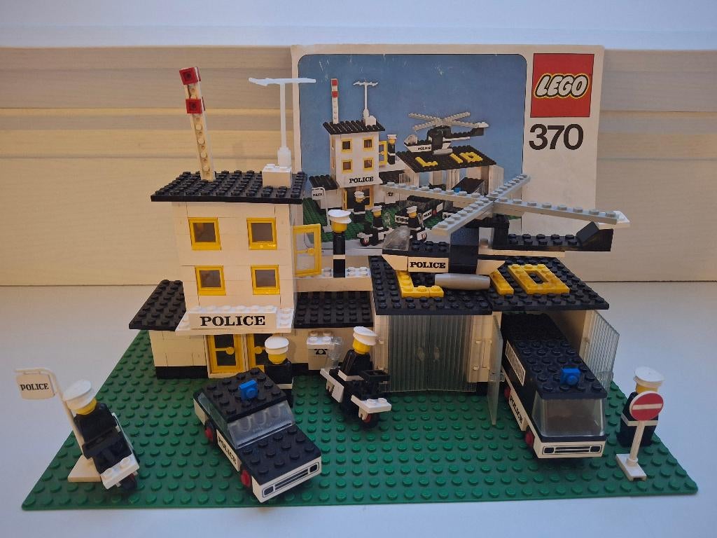 Lego 370 ( 370-1 ) Police Headquarters 1976, Ophalen of Verzenden, Lego