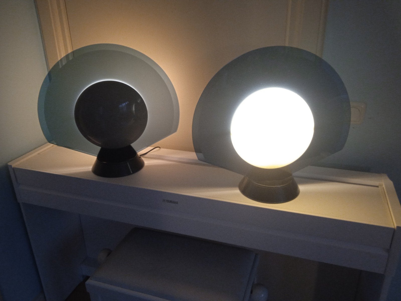 Set van 2 Tikal lampen, Huis en Inrichting, Ophalen, Zo goed als nieuw, Glas, Gewoon mooi Tikal