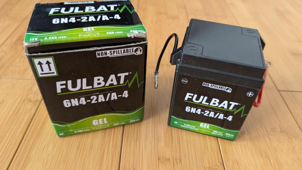 Nieuwe 6V 6N4 2A gelbatterij voor Honda MB MT, Ophalen of Verzenden, Nieuw